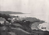 COVERACK. The cove and village. Cornwall 1895 old antique print picture
