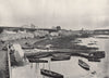 PORTSTEWART. The harbour and town. Ulster 1895 old antique print picture