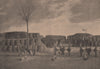 PARIS COMMUNE 1871. Bastion de la porte d'Auteuil. (Avril 1871) c1873 print
