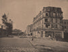 PARIS COMMUNE 1871. Grande Rue d'Asnières, Café Cosselin (Avril 1871) c1873