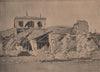 PARIS COMMUNE 1871. La Gare d'Auteuil c1873 old antique vintage print picture