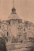 PARIS COMMUNE 1871. Barricade de la Rue Saint-Antoine après la bataille c1873