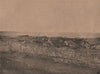 PARIS COMMUNE 1871. Redoute Avancée de Meudon. Hauts-de-Seine c1873 old print