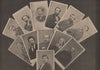 PARIS COMMUNE 1871. Portraits d'Hommes Jugés par le 3e conseil de Guerre c1873