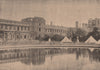 PARIS COMMUNE 1871. Les Tuileries (vue prise du Jardin) c1873 old print