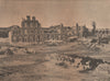 PARIS COMMUNE 1871. Le Fort de Montrouge. Hauts-de-Seine c1873 old print