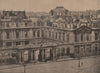 PARIS COMMUNE 1871. Palais-Royal (vue extérieure) c1873 old antique print