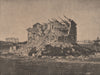 PARIS COMMUNE 1871. Point-du-Jour (caserne des Remparts) c1873 old print