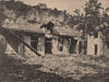 PARIS COMMUNE 1871. Pavillon de Breteuil (Sous la Redoute) Hauts-de-Seine c1873