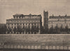 PARIS COMMUNE 1871. Le Théatre Lyrique (après le 25 Mai) c1873 old print