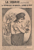 PARIS COMMUNE 1871. La République en danger par Alfred le Petit c1873 print