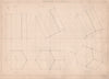 VICTORIAN ENGINEERING DRAWING. Projections of a Prism 1876 old antique print