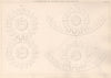 VICTORIAN ENGINEERING DRAWING. Illustrations of Trundle and Spur Gearing 1876