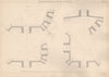 VICTORIAN ENGINEERING DRAWING. Illustrations of Bevil-Gearing 1876 old print
