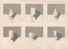 VICTORIAN ENGINEERING DRAWING. Projection of shadows and cast shadows 1876