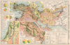 Middle East/SW Asia. Commercial. Mining & Agricultural production 1925 old map