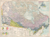 Canada. Commercial Development. Agricultural products farming mining 1925 map