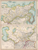 NORTH & CENTRAL ASIA. Siberia Japan Korea Khiva Bokhara Turkistan 1912 old map