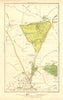BARNET. Monken Hadley Wrotham Park Kitts End Dancer's Hill Ganwick Cnr 1937 map