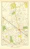 HARROW. Stanmore Wealdstone Greenhill Weald Headstone Lane 1937 old map