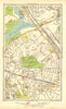 WILLESDEN GREEN. Cricklewood Dollis Hill Neasden Cricklewood Hendon 1937 map