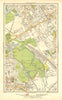 LEYTON. Hackney Marsh/Wick Homerton Walthamstow Clapton Park 1937 old map
