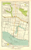 LONDON. Dagenham Hornchurch Thamesmead Dagenham Dock 1937 old vintage map