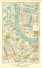 DEPTFORD. Greenwich Millwall New Cross Surrey Docks West India Docks 1937 map