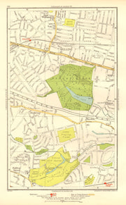 BEXLEY. Welling Blackfen Blendon East Wickham Upton Halfway Street 1937 map