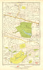 BEXLEY. Welling Blackfen Blendon East Wickham Upton Halfway Street 1937 map