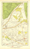 NORBITON. Coombe Kingston Hill Kingston Vale New Malden Malden 1937 old map