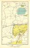 SURREY. Esher Lower Green West End Sandown Park West Molesey 1937 old map