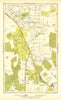 BROMLEY COMMON. Keston Keston Mark Locksbottom Southborough Bromley 1937 map