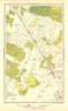 PETT'S WOOD. Orpington Locksbottom Crofton Southborough 1937 old vintage map