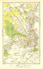 WATFORD. Holywell Cassiobury Kingswood Oxhey Croxley Green Garston 1937 map