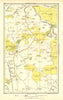 HAREFIELD. Batchworth Heath Northwood Ruislip (Middlesex) 1937 old vintage map