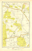 SOUTH BUCKS. Iver Heath Denham Uxbridge Tatling End Baker's Wood 1937 old map