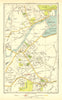WALTON ON THAMES. Sunbury Hersham Upper Halliford Burwood Park 1937 old map