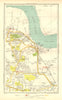 ERITH. Crayford Barnehurst Slade Green Belvedere Northumberland Heath 1937 map