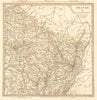 FRANCE N EAST. Champagne Alsace Lorraine Picardie Bourgogne Nord.SDUK 1848 map