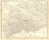 GERMANY DEUTSCHLAND.Holstein Hanover Mecklenburg Prussia Saxony.SDUK 1848 map