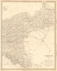 GERMANY DEUTSCHLAND.Eastern Prussian States.Silesia;Pomerania.SDUK 1848 map