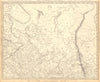 RUSSIA.Arkhangelsk Vologda VIatka Perm Olontez Iaroslavl.SDUK 1848 old map