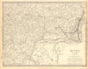 RUSSIA.Astrakhan Kostroma Viatra Perm Penza Saratov Kazan Tambor.SDUK 1848 map