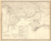 UKRAINE MOLDOVA. Podolia Bessarabia Kherson Taurida Crimea Kiev. SDUK 1848 map