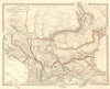 BALKANS ANCIENT. Macedonia, Thracia, Illyria, Moesia and Dacia. SDUK 1848 map
