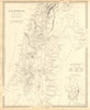 PALESTINE. in the time of Our Saviour Jesus; Ancient Jerusalem. SDUK 1848 map
