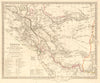 PERSIA (IRAN) . With part of the Ottoman Empire. Iraq. SDUK 1848 old map