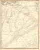 PAKISTAN. the Punjab, Afghanistan, Kashmir, and Sinde. SDUK 1848 old map