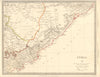 INDIA. Cicars; Mouths of the Godavery. Berar; Hyderabad. Orissa. SDUK 1848 map